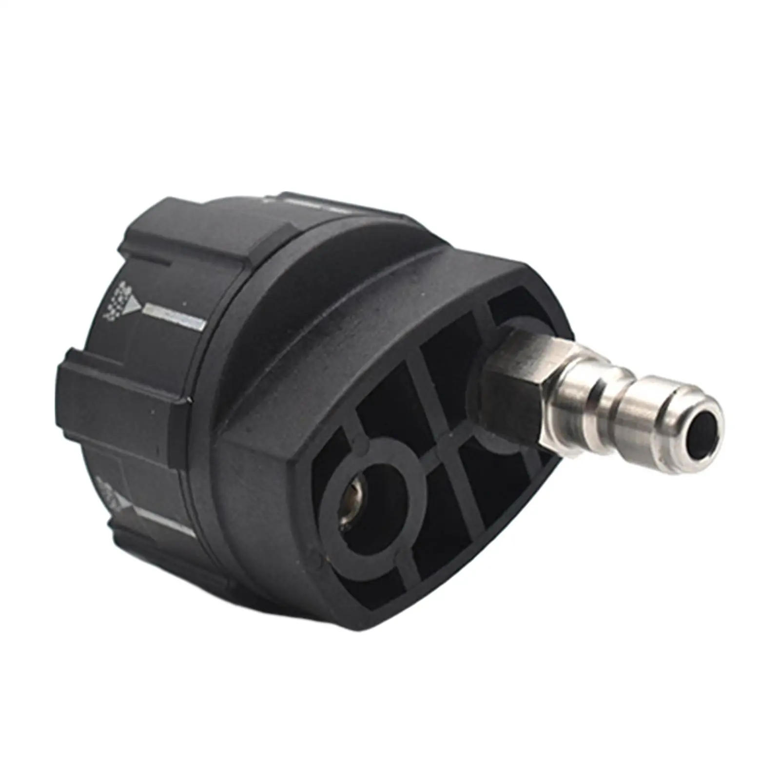 

Adjustable 6 in 1 Quick Changeover Power Washer Nozzle 4000PSI 1/4in Plug Connect for Pressure Washer Accs Tool