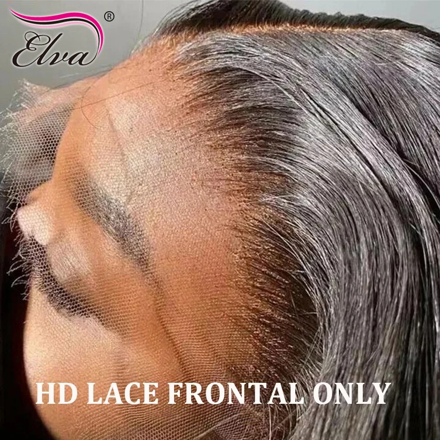 7X7 6X6 5X5 HD Lace Closure Frontal Human Hair Straight Hair Melt Skins Pre Plucked 13X4 13X6 HD Lace Frontal Only Virgin human hair lace closure