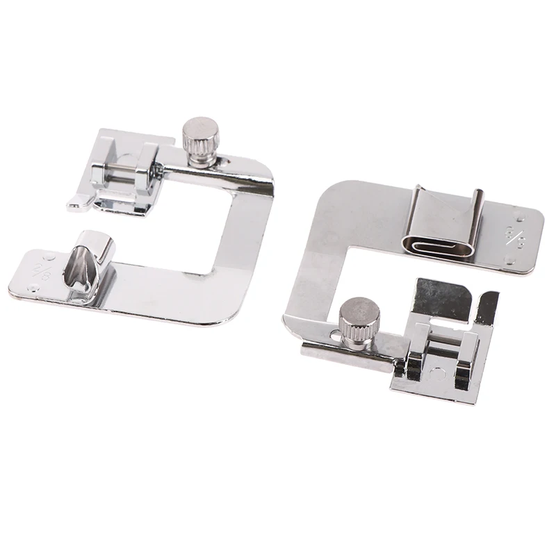 6-25mm Domestic Sewing Machine Presser Foot Rolled Hem Feet For Edge Wrapping ＆ Curling Presser Foot Sewing Machine Parts