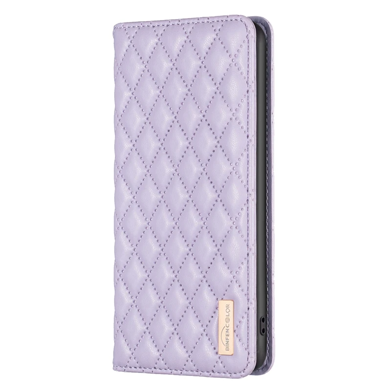 Stylish Solid Color Leather Wallet Phone Cover with Magnetic Closure
