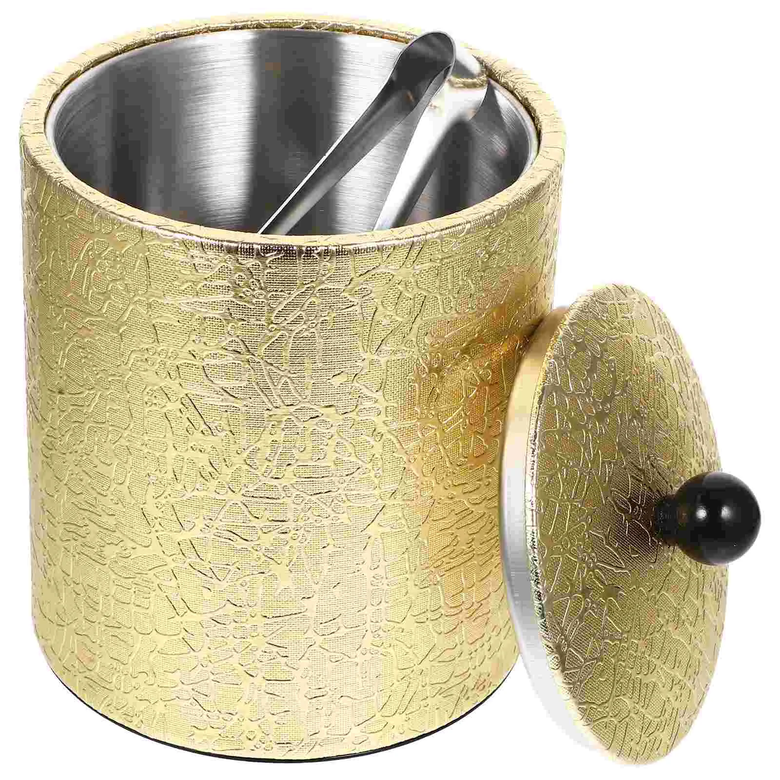 

Stainless Steel Ice Bucket Thickened Champagne Wine Bucket Wine Bucket