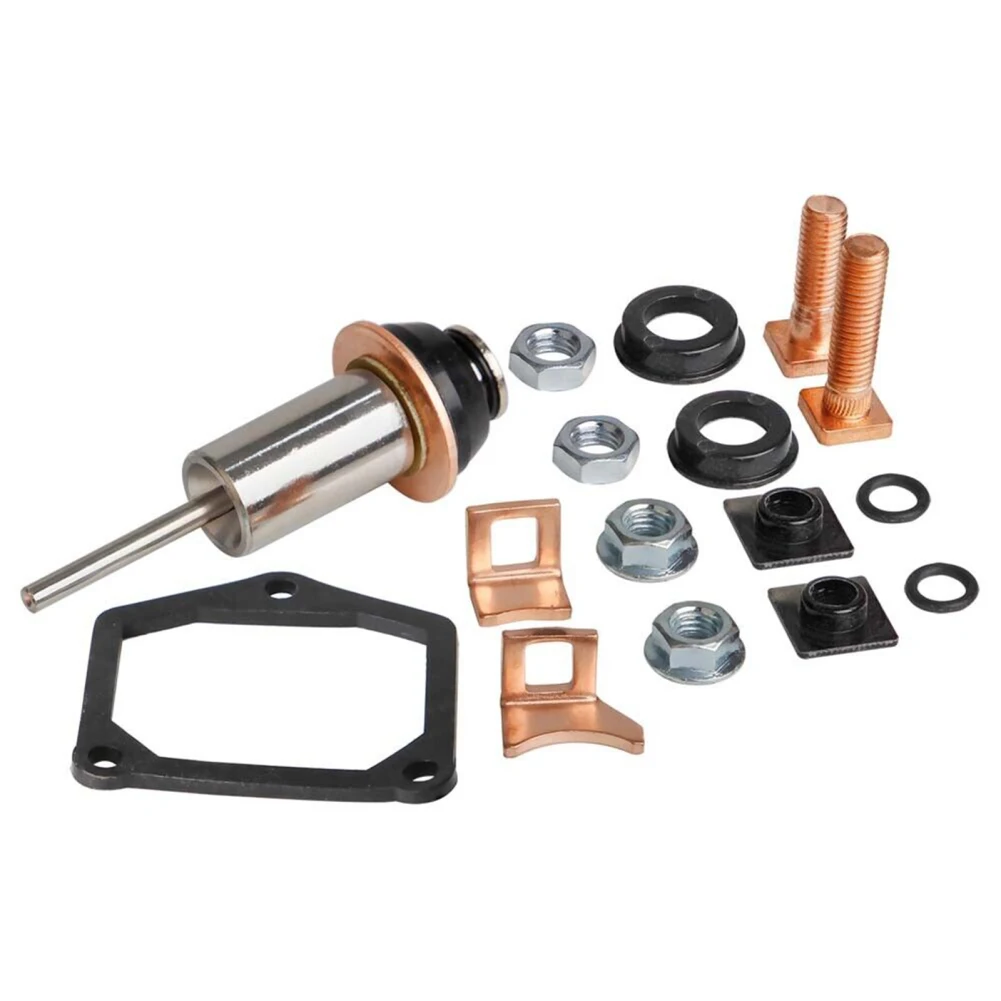 

Starter Solenoid Repair Rebuild Kit Plunger Contacts Set For 1.2KW 1.4KW 1.8KW 2.0KW 2.2KW Starters 228000-6660 28100-0W070