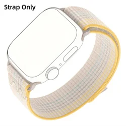 Nylon Sport Loop Bracelet for Apple Watch - Stylish and Durable Strap Replacement (Colorful Starlight)