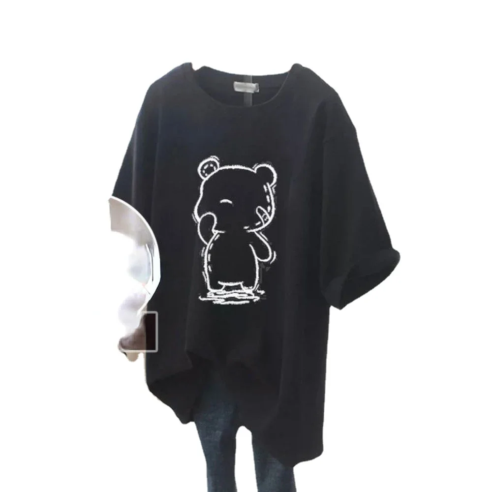 2024 Summer Short Sleeve Cotton Nursing T-shirt Maternal Woman Breastfeeding Clothes Lactation Top Tees pregnancy nursing top 3
