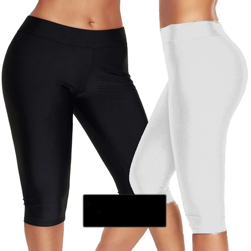 Elastic High Waist Sports Leggings Women Yoga Pants Quick Dry  3/4 Running Trouser Female Crop Gym Leggings Fitness Tights 2