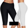 Elastic High Waist Sports Leggings Women Yoga Pants Quick Dry  3/4 Running Trouser Female Crop Gym Leggings Fitness Tights 2