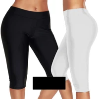 Elastic High Waist Sports Leggings Women Yoga Pants Quick Dry  3/4 Running Trouser Female Crop Gym Leggings Fitness Tights 2