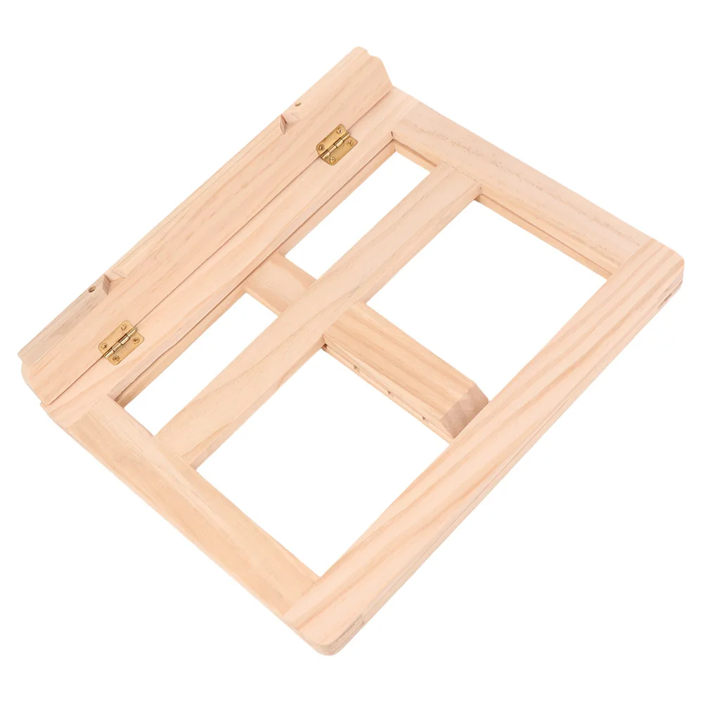 노트북 스탠드 조절 가능한 나무 북엔드 스탠드 튼튼하고 실용적인 책꽂이 휴대용 레시피 요리책 홀더 가정용 침실용