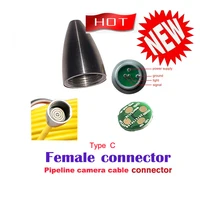 Pipe Inspection Camera Cable Repair Kit Connector Pipe Camera Head Cable Replacement Spare Part 1