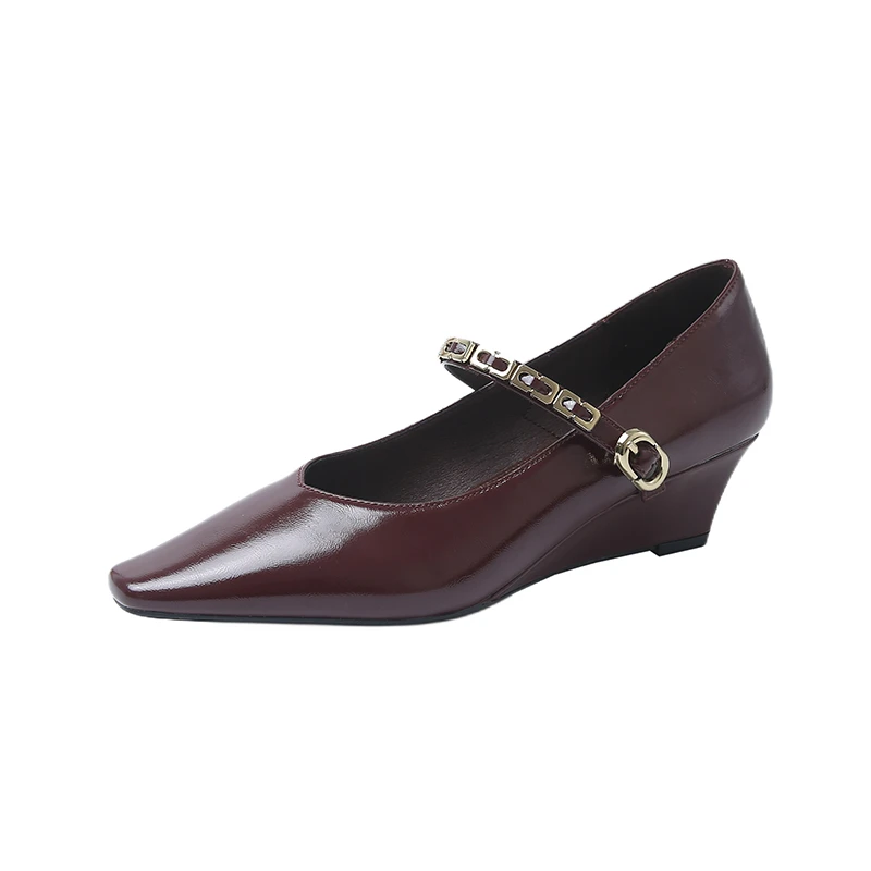 Elegant High Heels French Style Wedding Shoes for Women