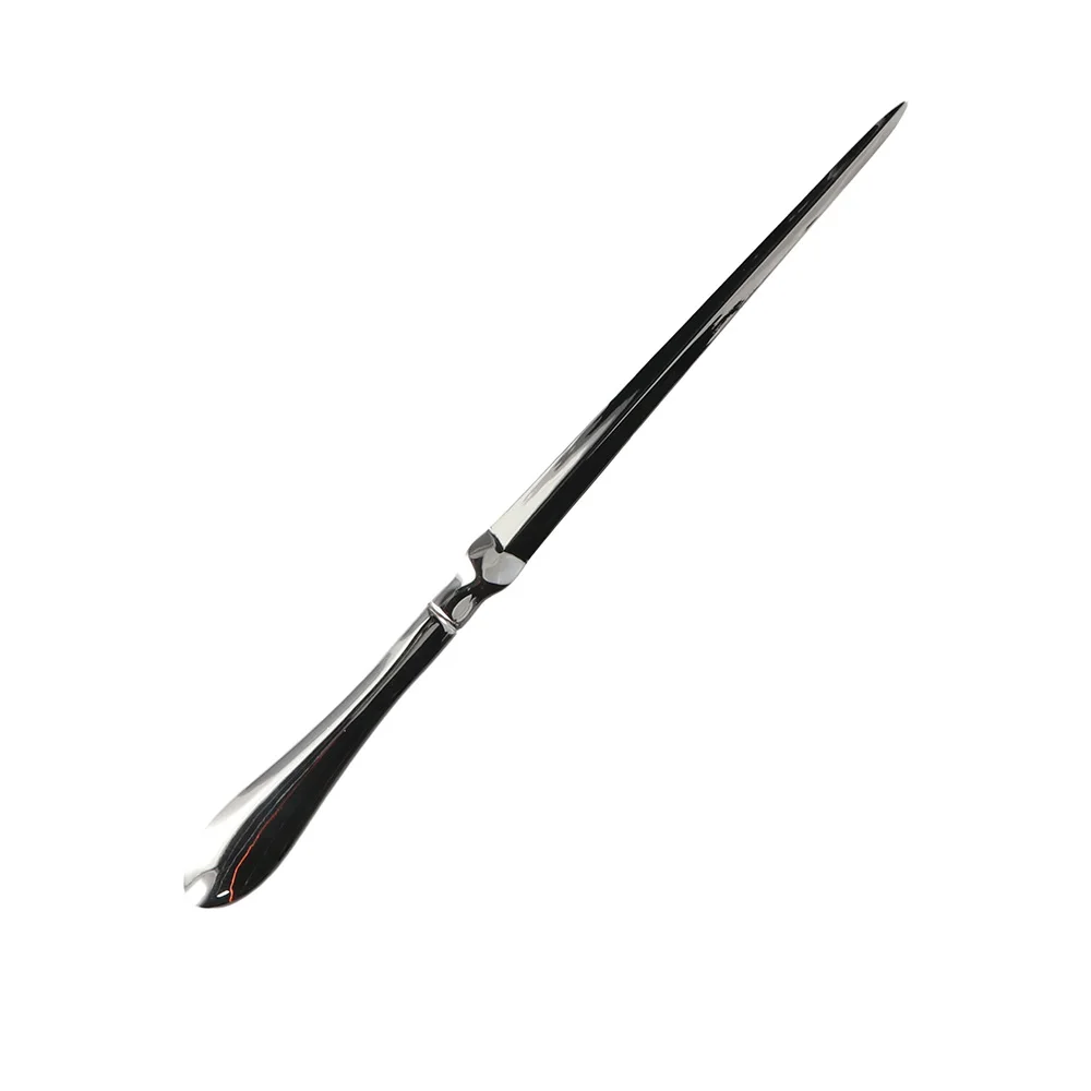 1Pc Silver Color Letter Opener Mail Opener Envelope Slitter Paper Cutting Knife Stainless Steel Envelope Cutting Supplies
