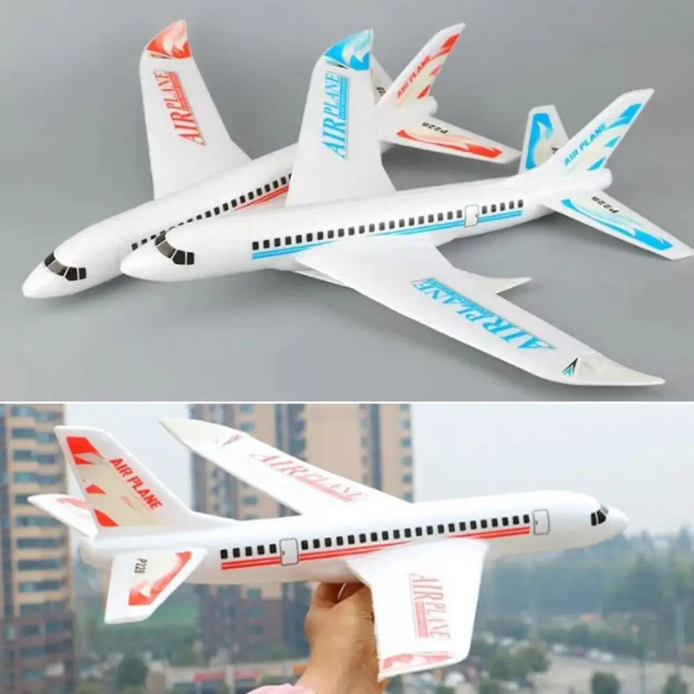 New 49*45cm Foam Glider Airplane Large 2 Colors Outdoor Toy Flying Toy Outdoor Hand Throwing Toys 4