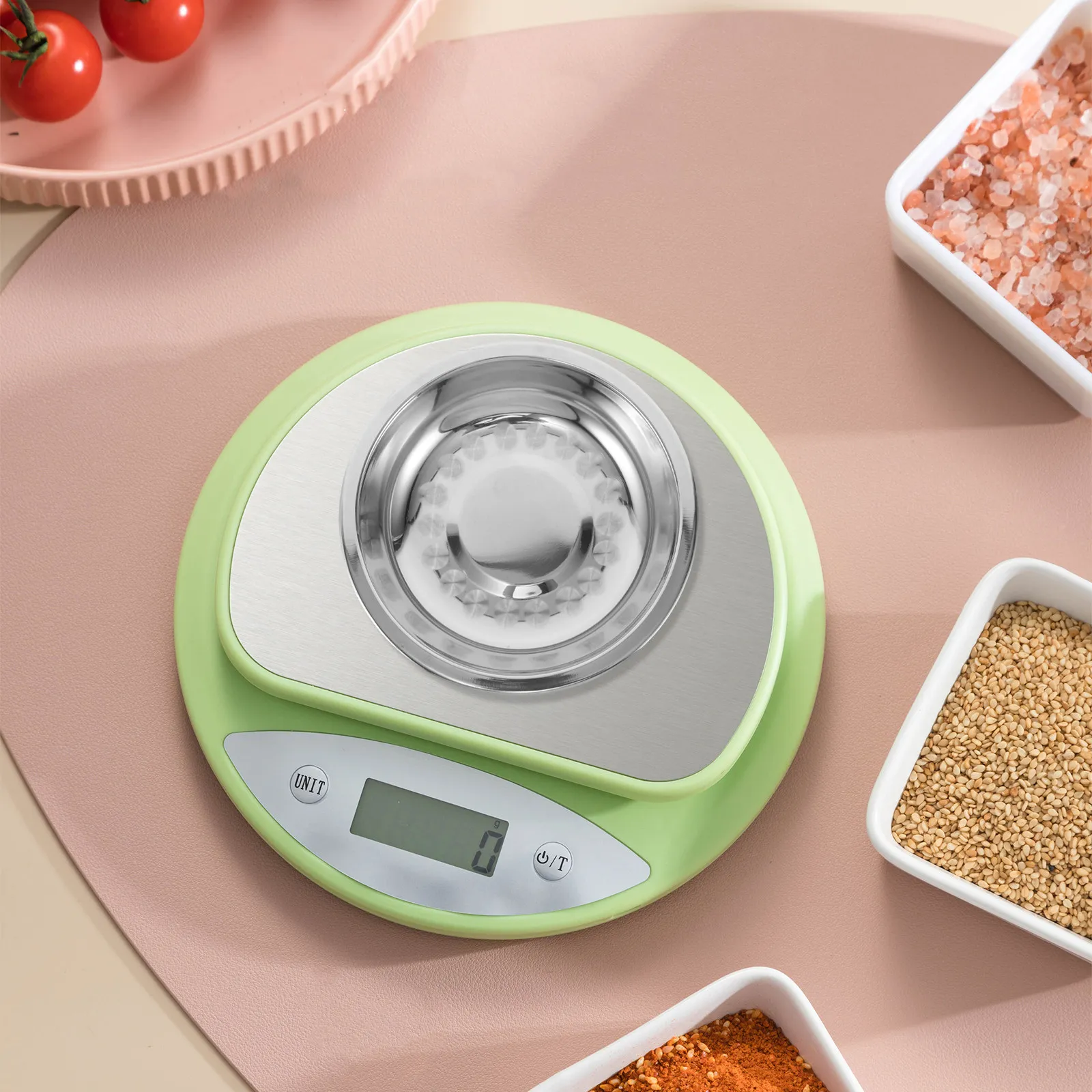 4Pcs 스테인레스 스틸 스케일 트레이 재사용 가능한 비자성 계량 팬 실험실 전자 저울 소형 계량 그릇 쥬얼리