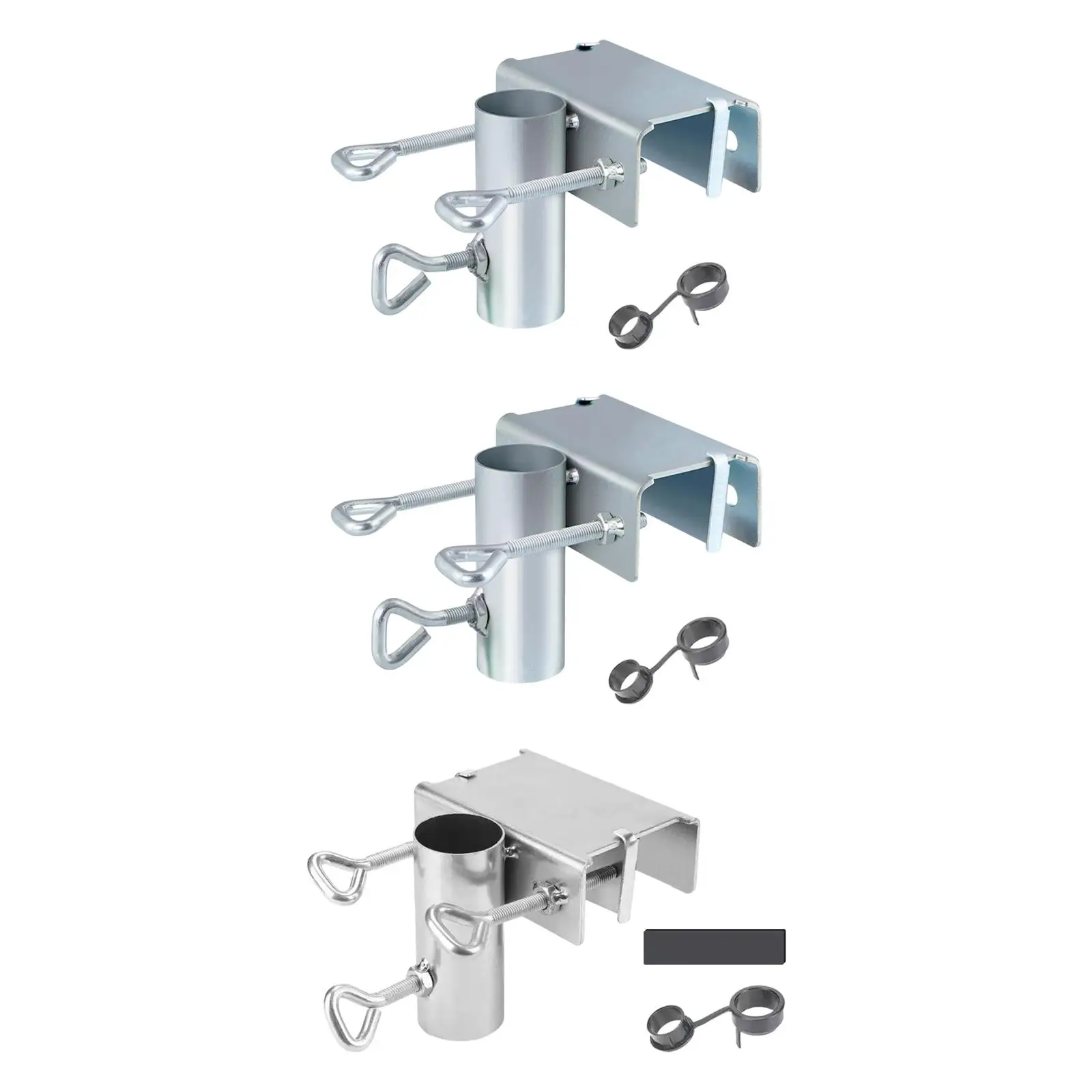 Patio Umbrella Clamp Garden Umbrella Fixed Bracket for Pool Bench Fence umbrella clamp