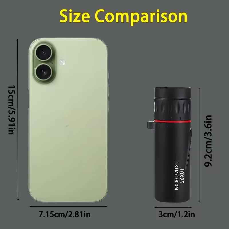 slider image of 10x25 Monocular – Compact,