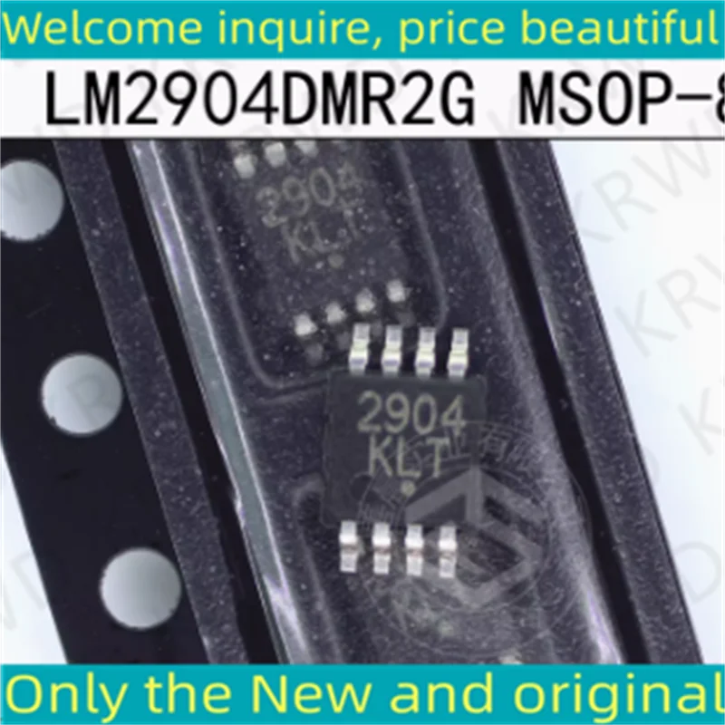 50PCS 2904 29O4 New and original LM2904DMR2G LM2904DMR2 LM2904DMR LM2904D LM2904 MSOP8