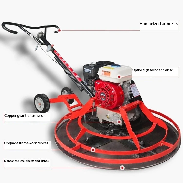 Electric and Manual Cement Floor Polisher Gasoline Finisher Power Trowel Product