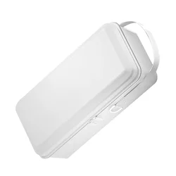 EVA Portable Carry Case for Nintendo Switch - Durable Storage Bag and Protective Shell (White)