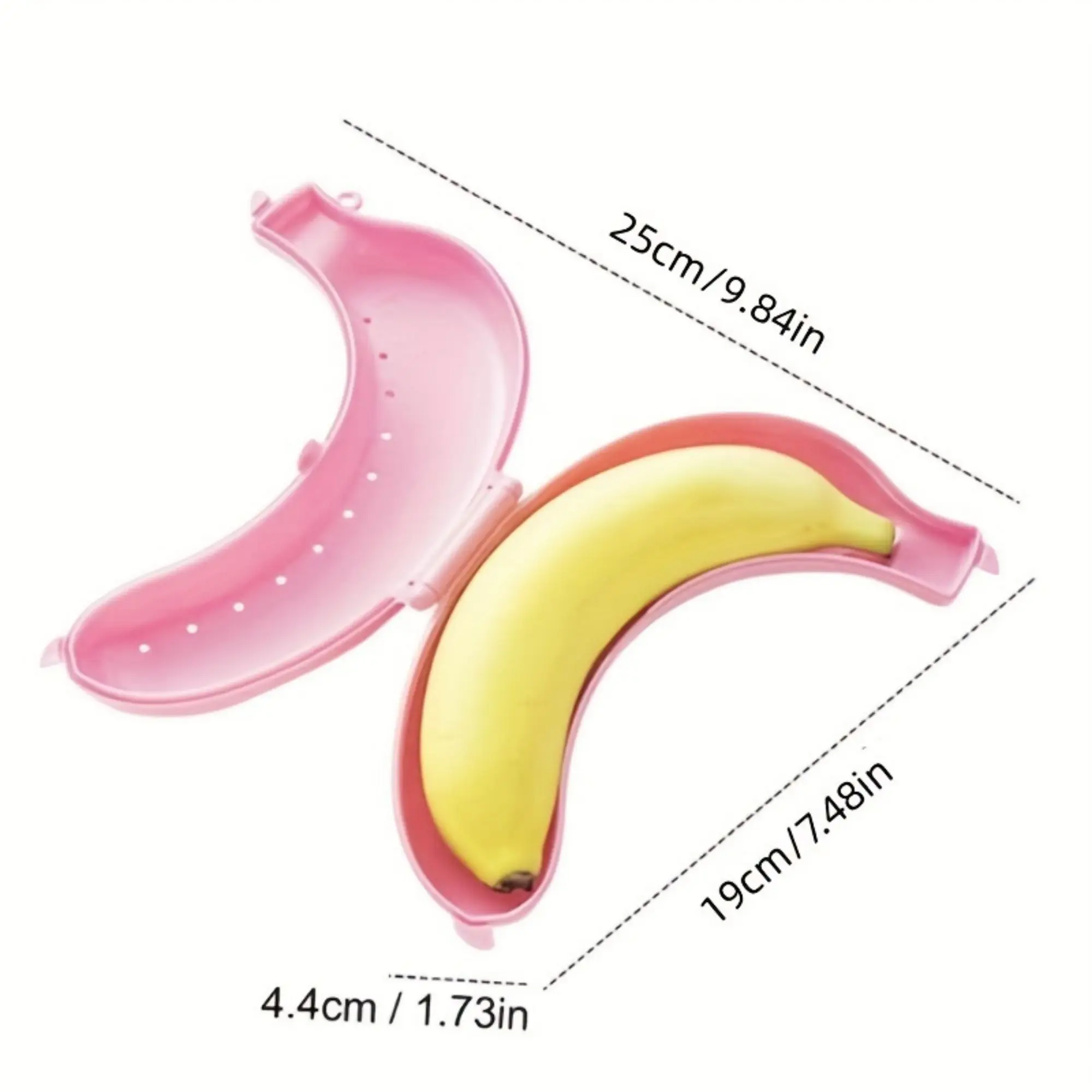 Banana Storage Container 1pc For Outdoor Travel