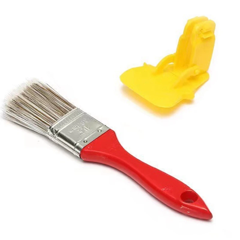 Edger Paint Brush Clean Cut Profesional Latex Multifunctional Paint Brush for Home Room Wall Office Ceiling Corner Painting clean odor interior wall paint self brushing latex paint renovation paint water based green wall paint strong covering paint