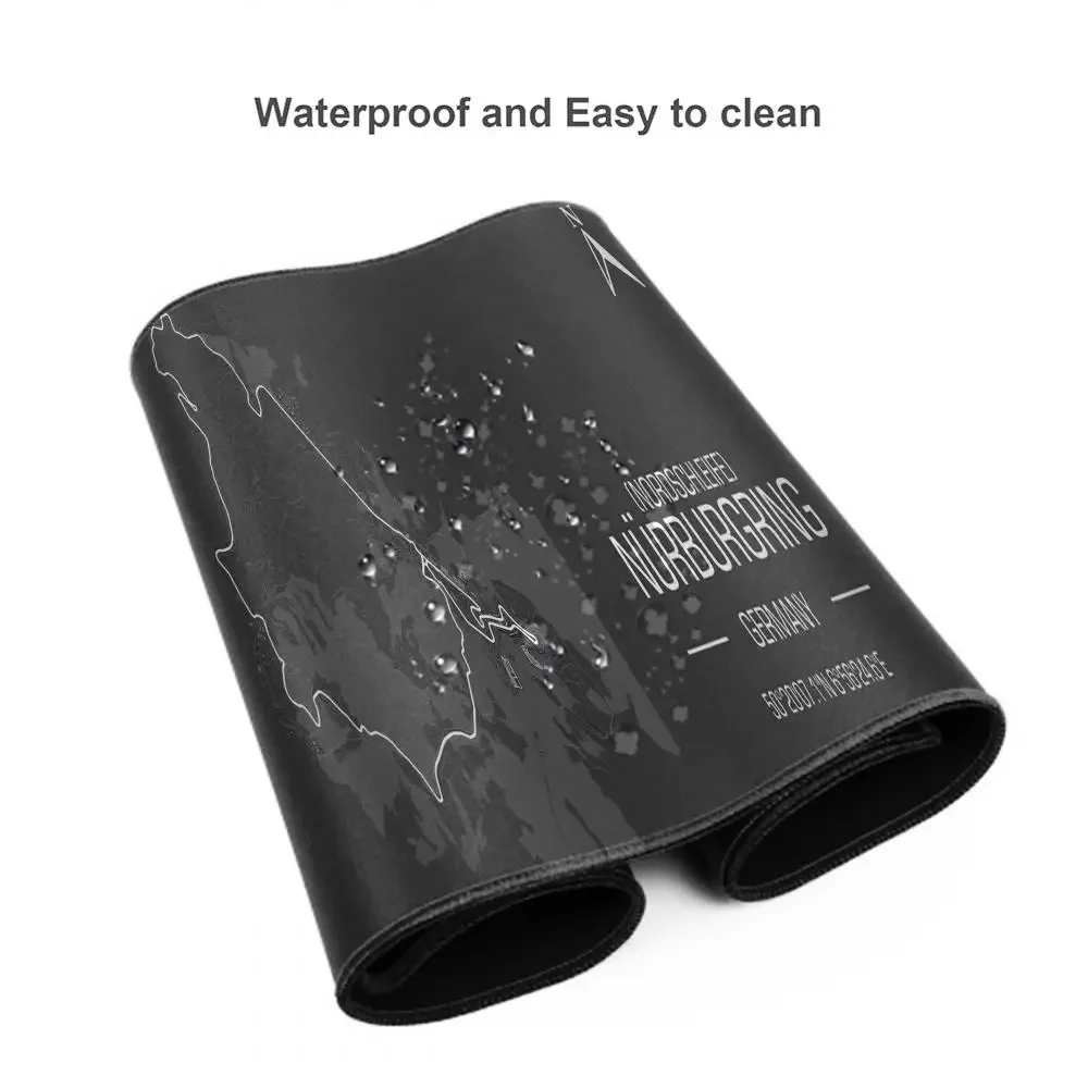 Formula One Racing Circuit Mouse Pad Cute HD Table Pad Extension Game Keyboard Pad