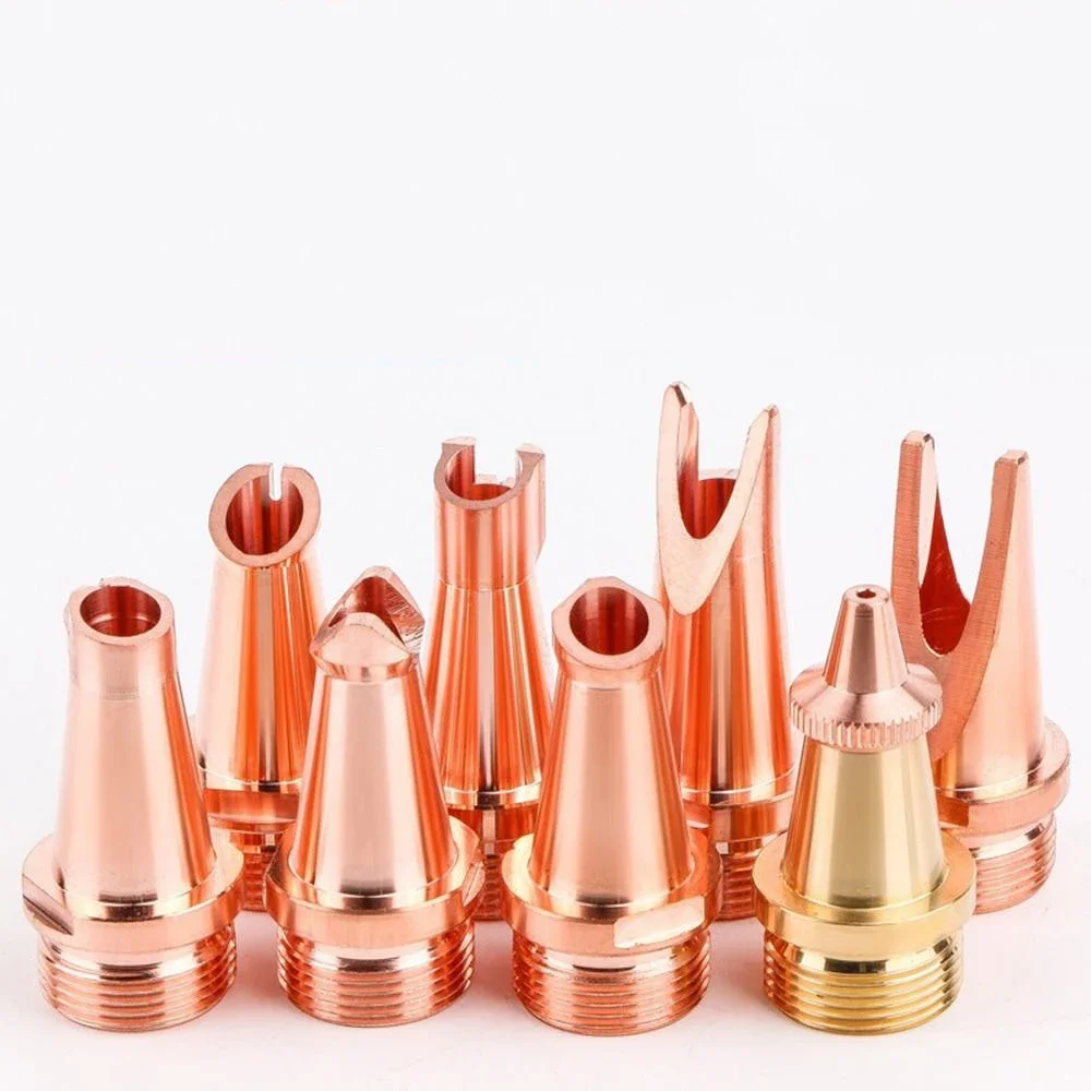Laser Welding Machine Nozzle 1.2 1.6 Small Copperhead Nozzles for Laser Welding Gun Head