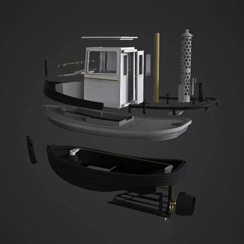 3Dプリント品 船とキューブセット Sd4d5b4fac8854936be9c9a20b14a6