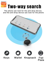 Mini GPS Tracker Locator Tuya Smart Life APP Key Finder Keychain Phones Kids Pet Item Anti Loss Alarm Smart Tag Finder 5
