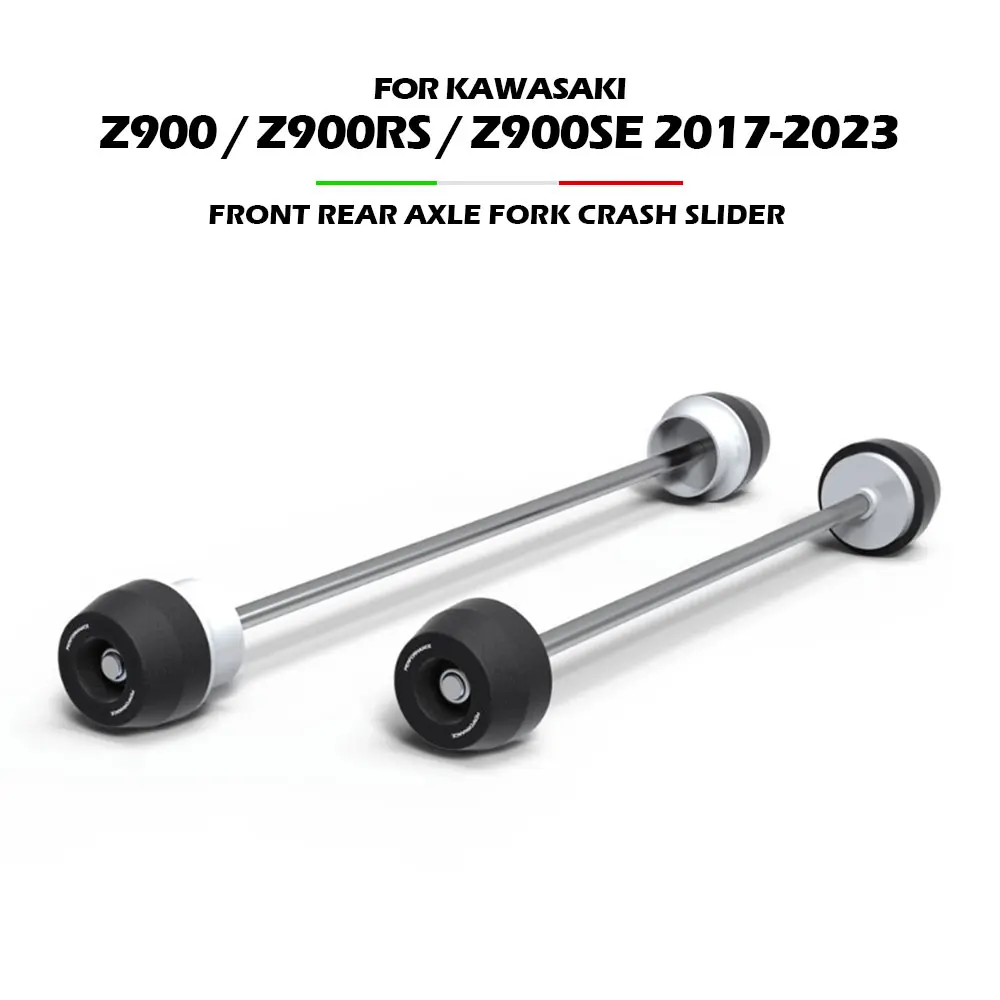 

Motorcycle Rear Front Axle Fork Crash Slider For KAWASAKI Z900 Z900RS Z900SE 2017~2023 Wheel Crash Slider Protector Accessories