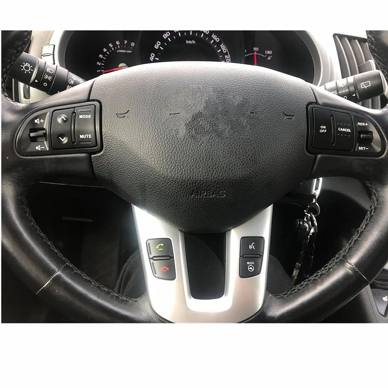 Steering Wheel Button for Kia Sportage Audio Cruise Control Switch Volume BT Pone Button Switch Car Accessorires
