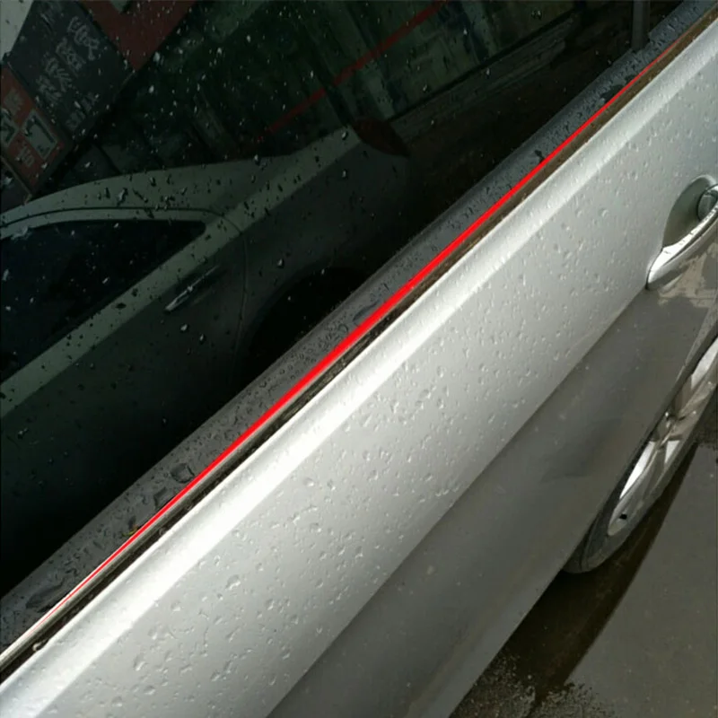 15/20mm Auto Fenster Abdichtung Streifen Wasserdichte Weathers Auto Gummi Seite Fenster Füllstoff Noise Isolierung Gute Externe Zubehör – Detail 13
