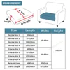 1pc Waterproof Sofa Cushion Cover Jacquard Polar Fleece Stretch Removable Washable Couch Covers Pets Kids Furniture Protector 2