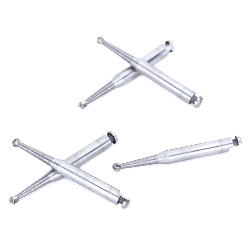 AZDENT Dental Labor Hartmetall Bohrer 5 Pcs Niedriger Geschwindigkeit Runde RA Stahl Bur Bohrer Klinik Handstücke Zahnmedizin Zubehör Werkzeuge – Detail 28