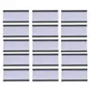 50pcs Magnetic Label Holders C Channel Label Holders Practical Price Sign Holders 1