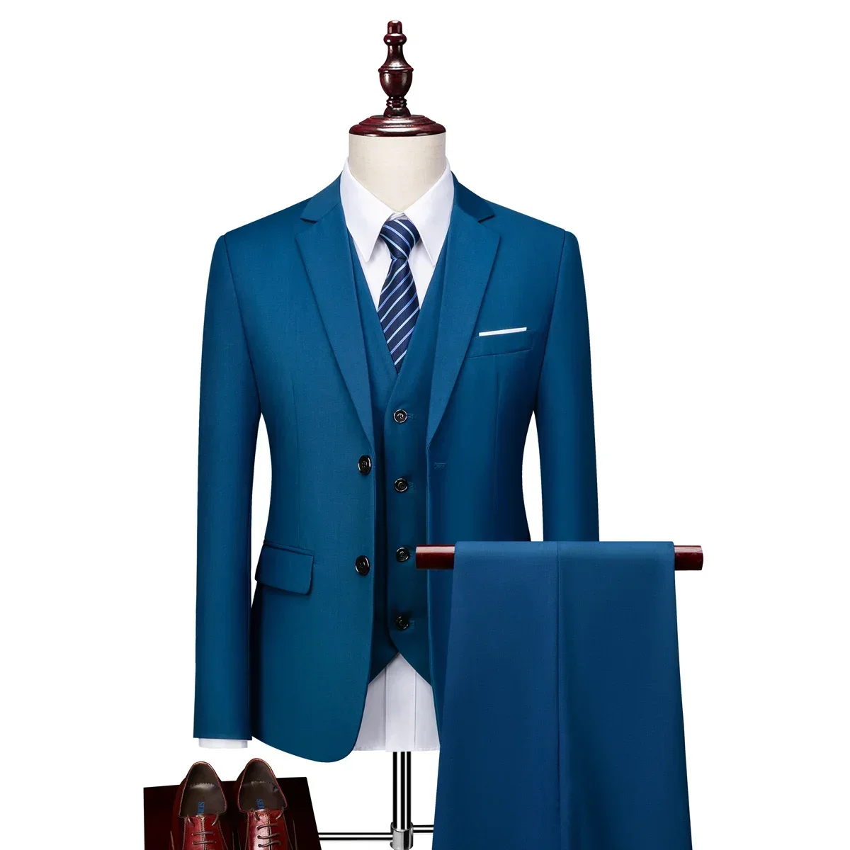 Blazers Set Suits for Men(Jacket + Vest + Pants)three Piece