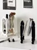 Makeup Brush Holder With Lid Lipstick Eyebrow Multi-functional Pencil Holder Eye Shadow Storage Box cosmetics storage bucket 2