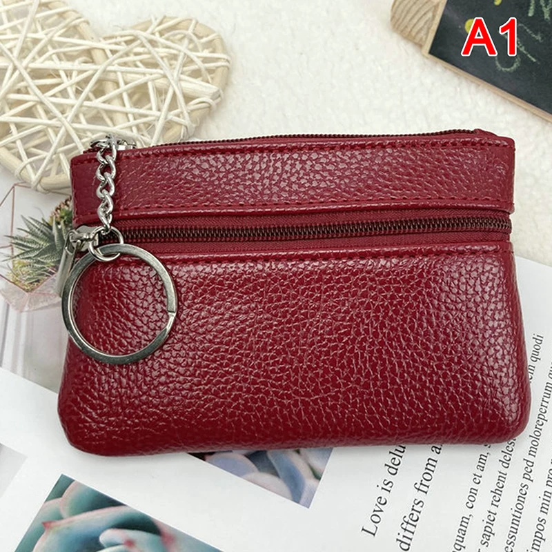 Buy Wholesale China Coin Purse Wholesale Ladies Pu Leather Coin Purse  Keychain Key Pouch Ladies Mini Wallet & Coin Purse at USD 0.78