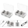 60Pcs Inflation Needle Stainless Steel Ball Pump Needle Durable Air Pump Accessories for Basketball Football Volleyball 4