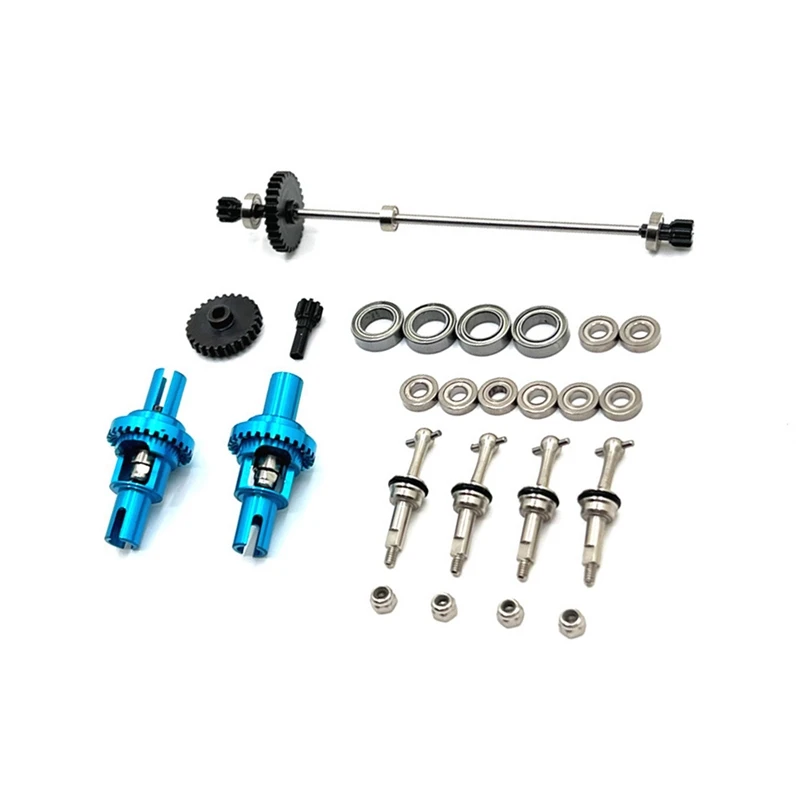 

Metal Drive Shaft Driving Gear Differential Set For Wltoys 284131 K969 K979 K989 K999 P929 1/28 RC Car Upgrades Parts