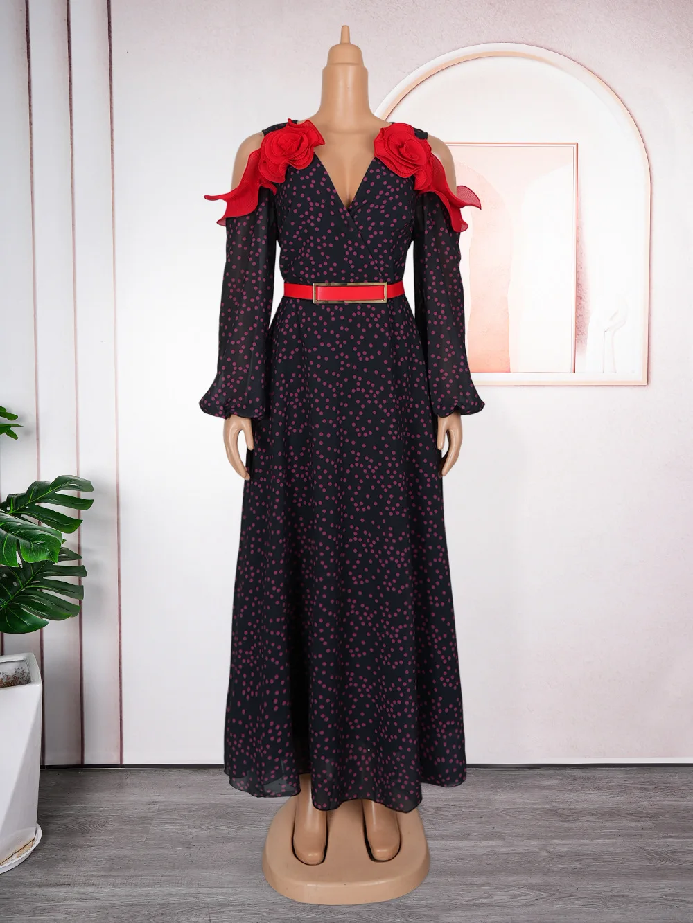 long sleeve dashiki dress African Clothes for Women Dashiki Dress Elegant Maxi Long Wedding Evening Dresses Plus Size African Print Clothing at Amazon Women's Clothing store
