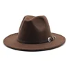 New British Style Felt Jazz Fedora Hat Panama Trilby Hats For Women Men Gentleman Wedding Party Hat