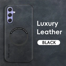 Matte Armor Magsafe - Compatible Wireless Charging Case - A13 5G (Black)