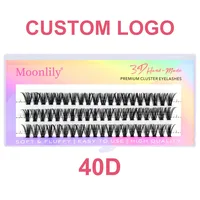 A1 Custom LOGO 20D/30D/40D/50D/60D/80D/100D/200D High Quality Silk Eyelashes Customized Private Personal Brand Individual Lashes 2