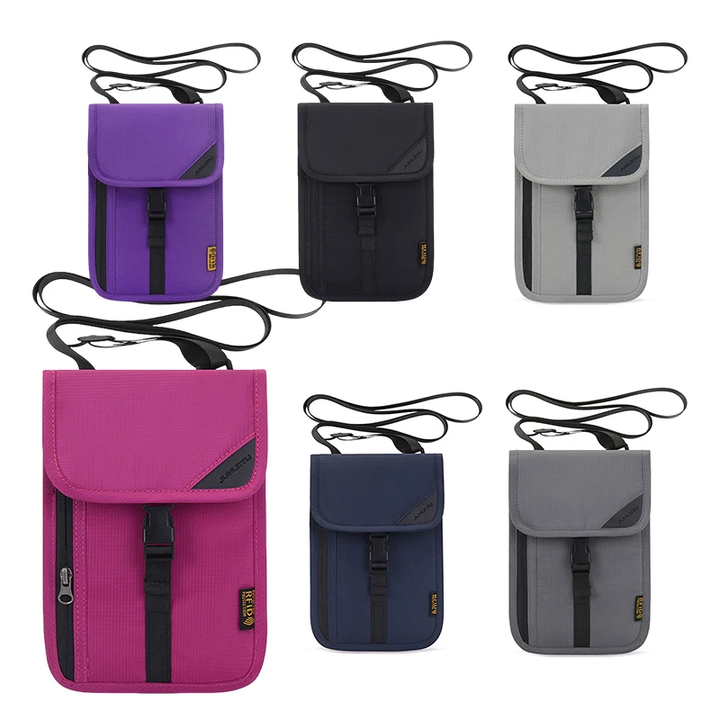 

Waterproof Travel Passport Holder Bag Men Women Anti-Theft Document Storage Bags Rfid Id Credit Card Organizer Neck Pouch Wallet