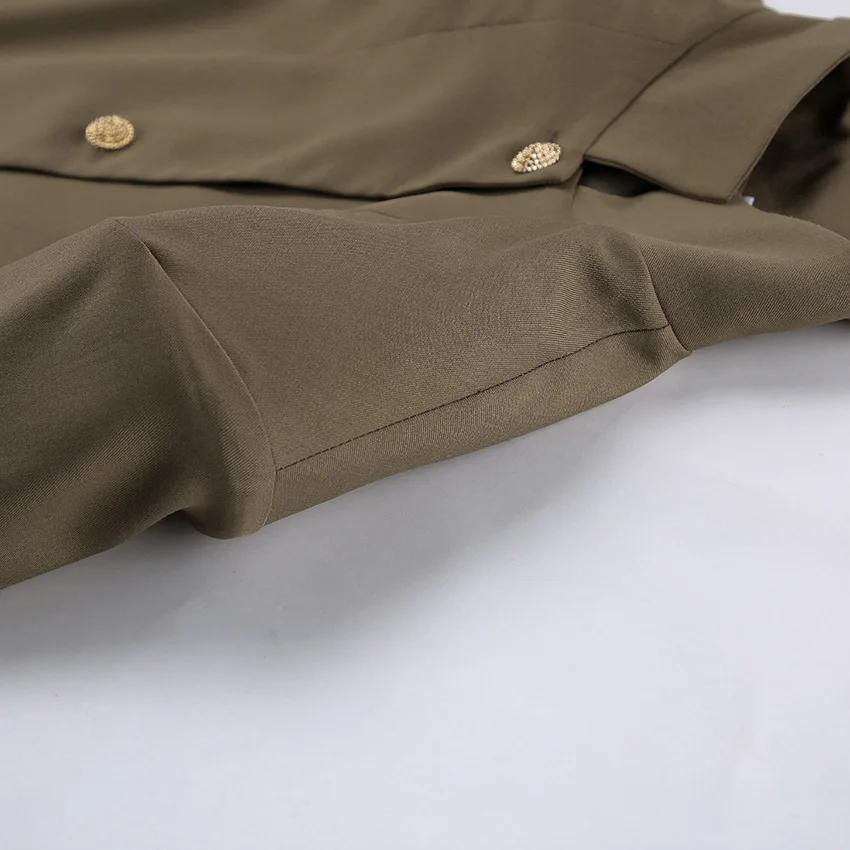 2026 Lady Daily Spring Autumn Outfits New Casual Wide Leg Short Pants Set Women Chic Solid Single Breasted Stand Collar Top Suit Sd4d739a979d04271bace31ae018dfe62F
