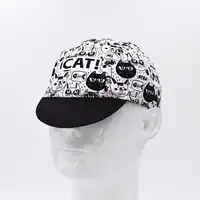 Classic Black And White Cycling Cap Bike Outdoor Road Bicycle Riding Hat 2