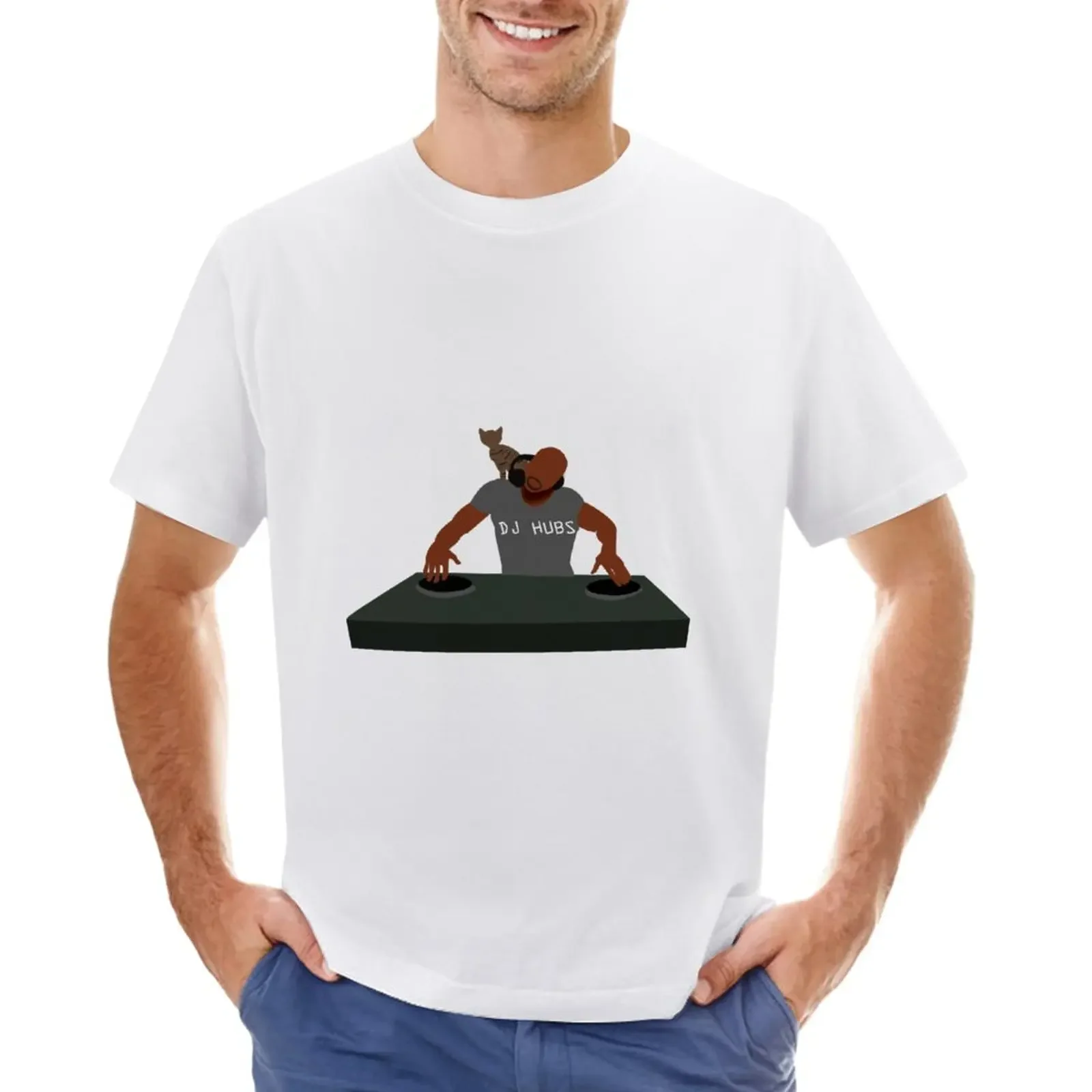 

DJ Hubs T-Shirt for a boy korean fashion mens graphic t-shirts funny