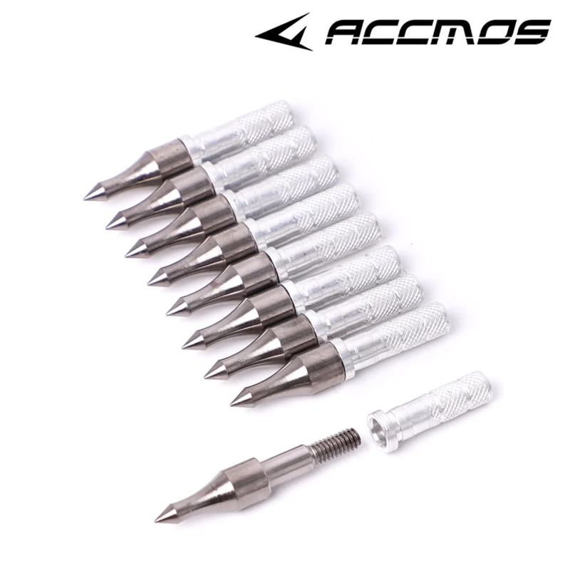 Arrow Head Tips 12/24pcs 100 Grain For Carbon / Fiberglass / Aluminum