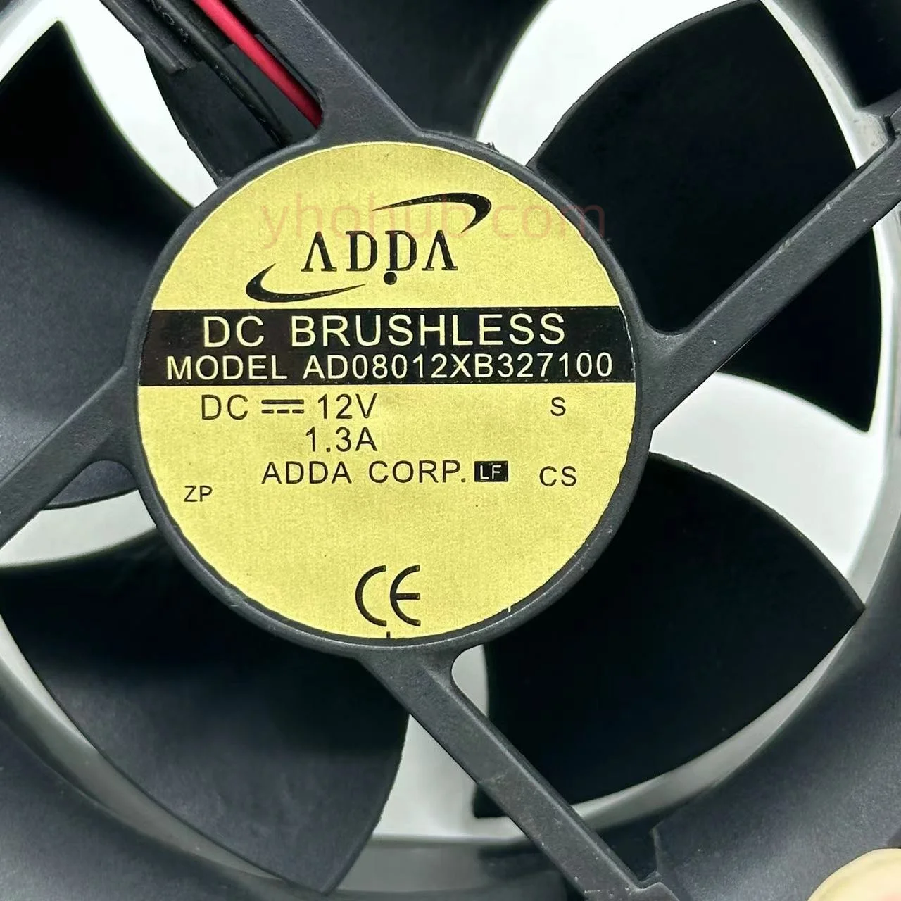 Adda Ad08012xb327100 dc 12v 1.3a 2-fio 80x80x32 mm Ventilador de Refrigeração do Servidor - Imagem 2