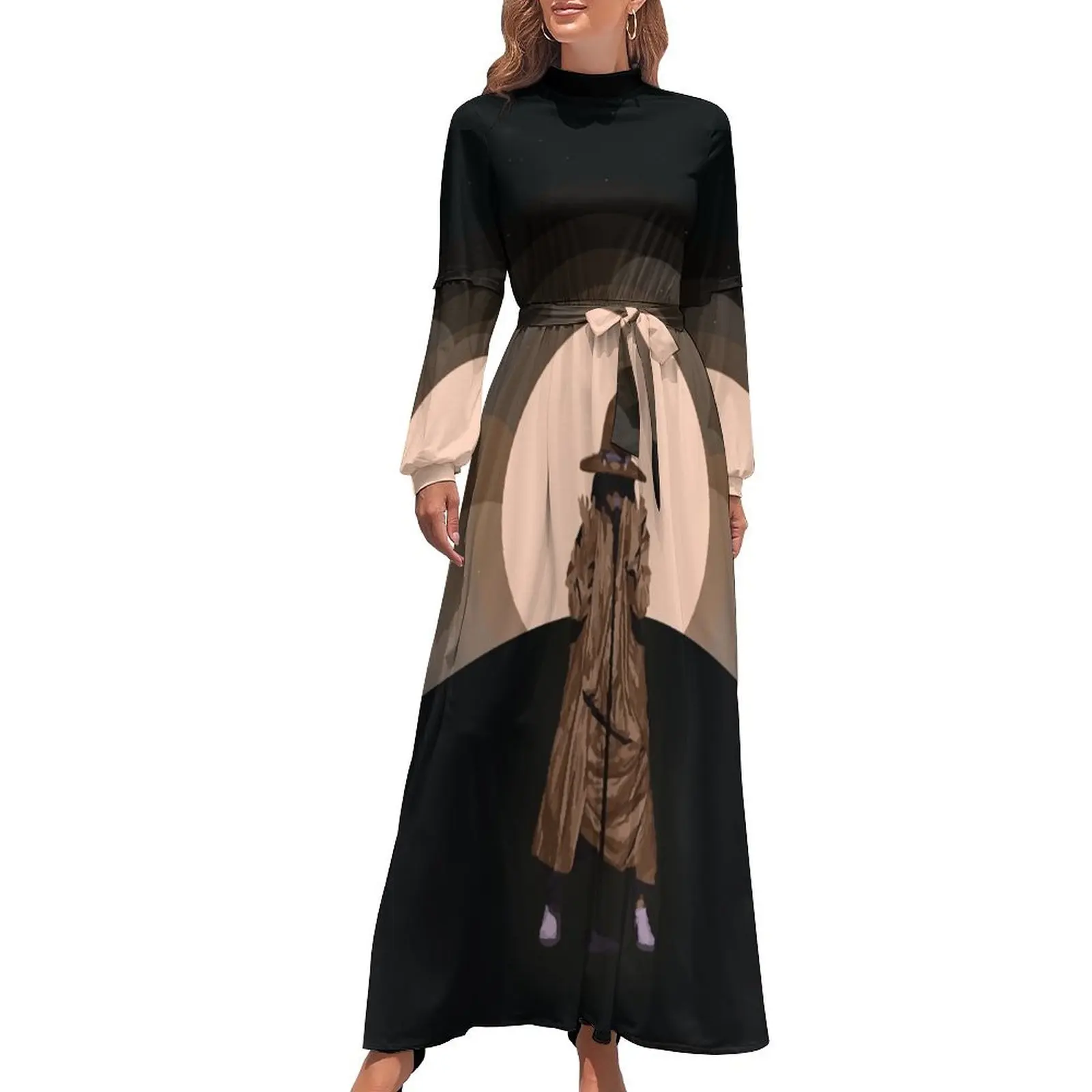 

Orange moon Long Dress Casual dresses womens clothing